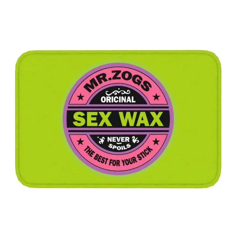 Mr Zogs Surfing Sex Wax Haustür Boden Eingangsteppiche Innenbereich Küche Badezimmer Fußmatte Schlafzimmer Teppich
