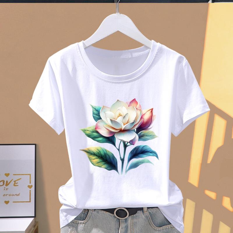 (Asiatische Größe) Graphic Tee T Kleidung Liebe Herz Brief Trend Nette Lässige Mode Druck Weibliche Casual frauen Top Kurzarm T-shirt