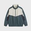 Retro Tri-Color Stand-Up Collar Casual Jacket - Men's Trendy Versatile Student Top for Spring and Autumn