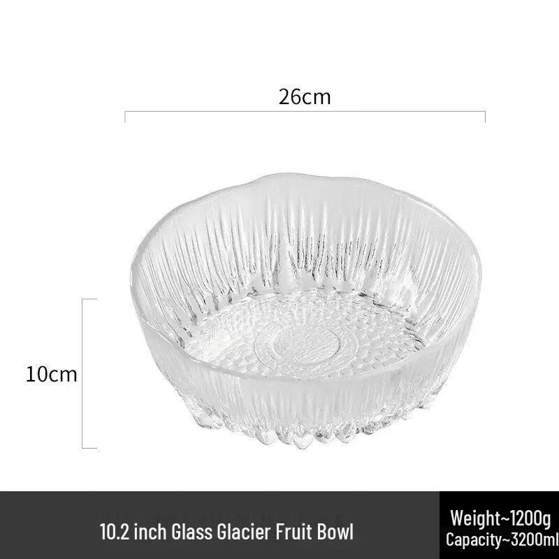 ZISIZ Household Glass Bowl Set
