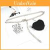 Fashion Metal Women Waist Chain With Detachable Heart Shaped Bag Pendant For Women Casual Use