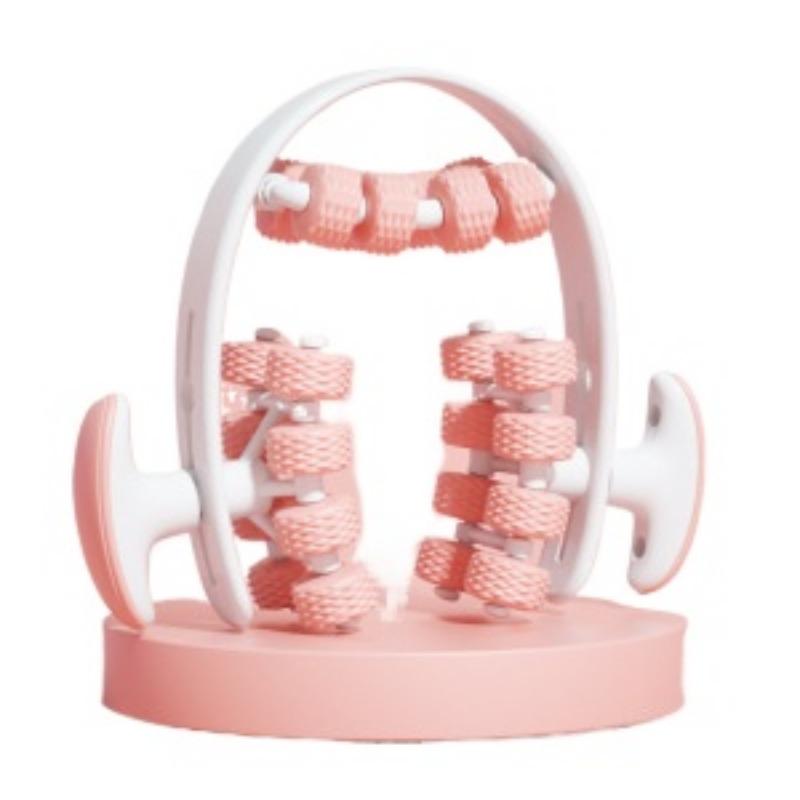 24 Yoga Wheel Clip Massage Roller Multifunction Annular Clamp Beauty Leg Circular Trainer Fitness Gym Muscle Relaxation Roller