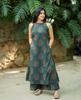 Women Party Wear Designer Kurta Pant Set Indian Bollywood Top Tunic Kurti Cotton Printed