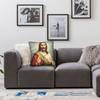 Jesus Christ Painting Square Pillow Case  Cushion Covers Funny Zippered Decor Pillowcase for Home 18"
