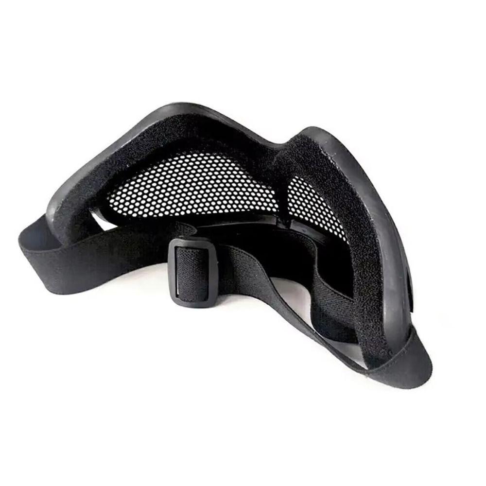Iron Mesh Goggles Eye Protection Adjustable Strap Off-road Motorcycle Sunglasses High Density Mesh Perspective Mesh Glasses