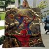 Coperta Stampata Carina di Spider-man Rettangolare Morbida Confortevole Stile Moderno Poliestere