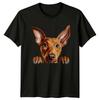 Cute Pharaoh Hound Dog Peekaboo Funny Pet Lover Graphic TShirt