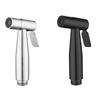 Pulvérisateur de robinet de toilette à main en acier inoxydable, pistolet pulvérisateur à main pour bidet, pommeau de douche autonettoyant pour salle de bain, robinet à main