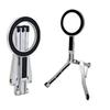 Foldable Phone Tripod For iPhone 16 15 14 Portable Dual-sided Magnetic Tripod Desk Mount Phone Handle Holder Accessories