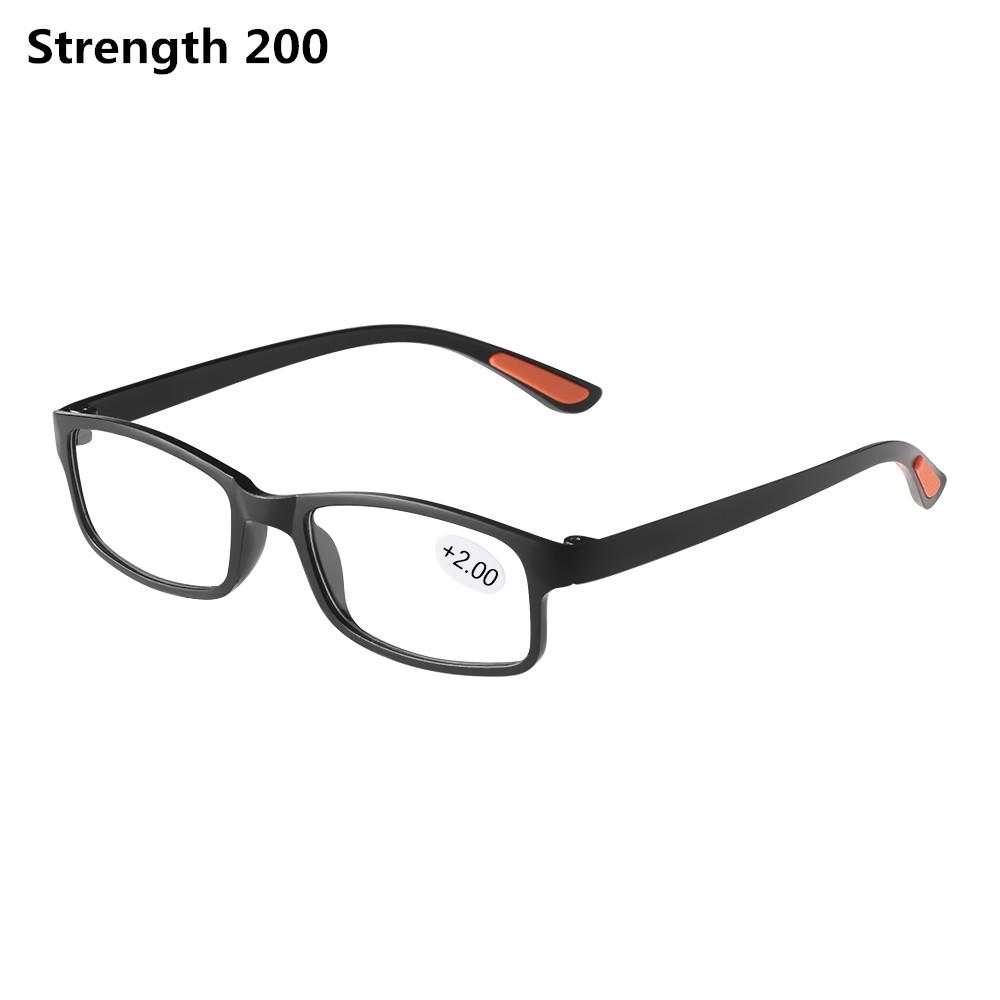 Magnifying Eye Wear Flexible Vision Care +1.00~+4.0 Diopter Eyeglasses Reading Glasses