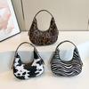 Soft PU Leather Shoulder Bag for Women Large Capacity Casual Travel Portable Bags Armpit Bags Feminine Fashion