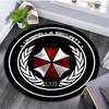Cartoon Game Umbrella Corporation Art Series Woonkamer Rond Resident Evil Tapijt Computerstoel Gebiedskleed