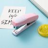 Creative Macaron Color Stapler: Portable, Medium-Sized, and Labor-Saving for Office Use