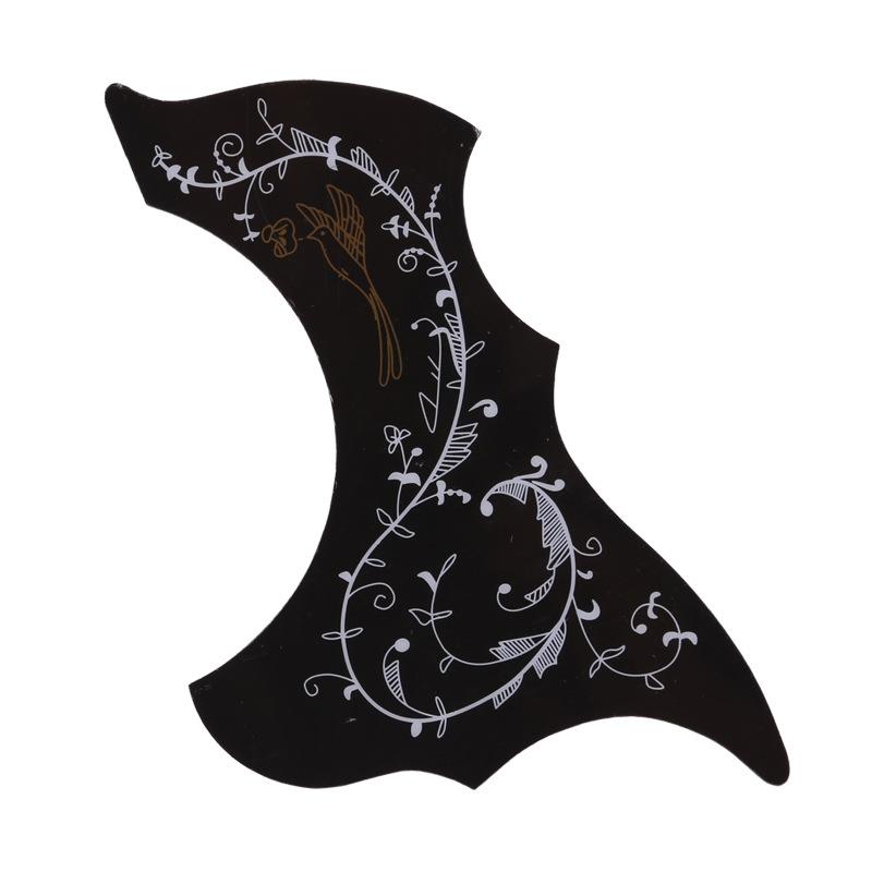 Guitar Pickguard Sticker Self-adhesive Professional Guitar Guard Protective Sticker Anti-scratch Guitar Panel Decorative Sticker