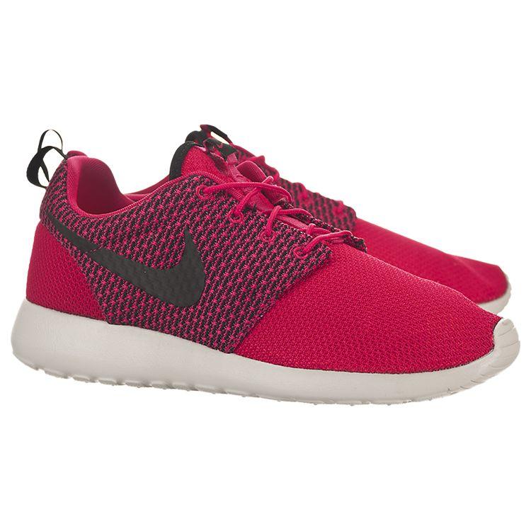 Nike Roshe Run Men Sneakers Pink Fuchsia-pink Black-hyper-punch-light-ash 511881-662