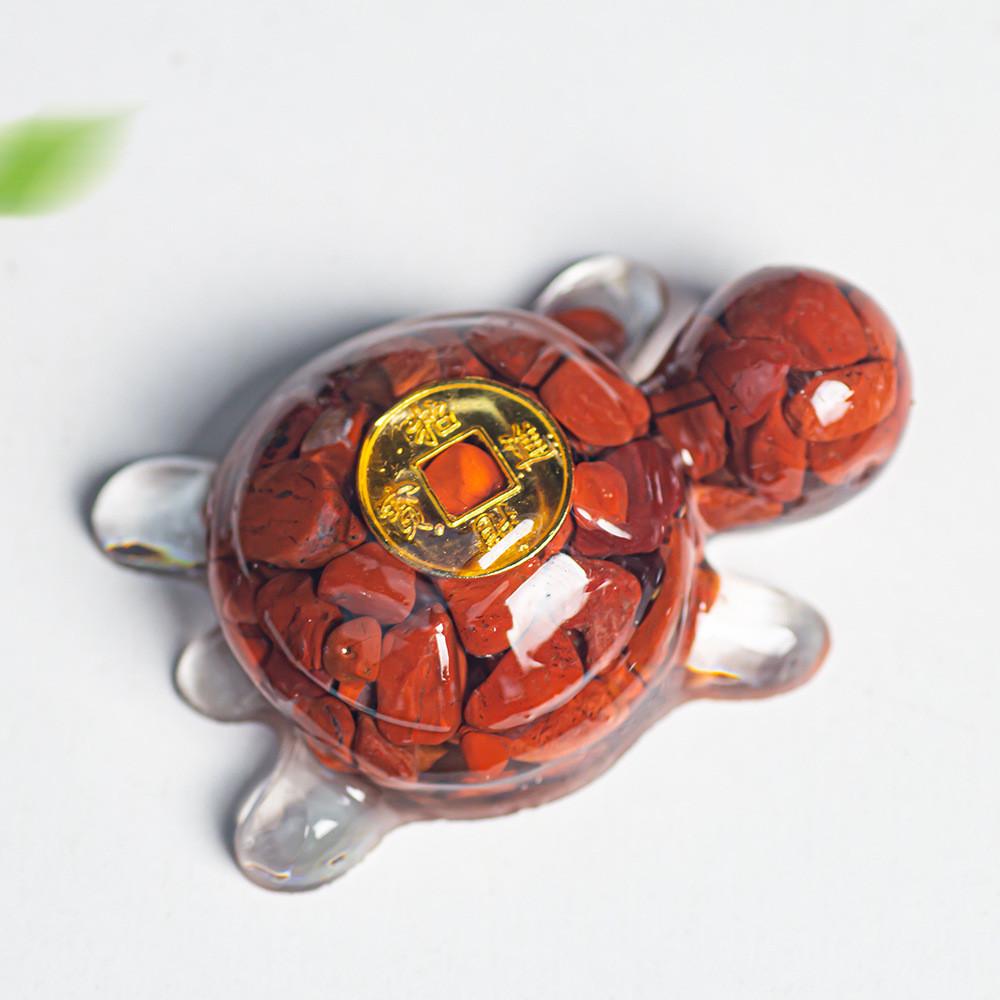 Hars Kristal Schildpad Beeldje Woondecoratie Cadeau Voor Vrienden En Familie