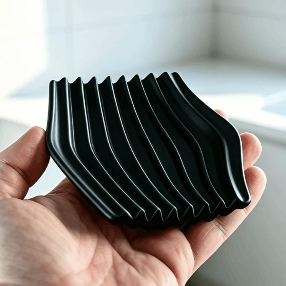 Modern Style Wavy Soap Dish 3D Printed Soap Holder Soap Organizer Soap Dish  Kitchen