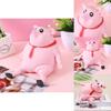 Adorable Pink Pig Tpr Toy With Memory Sand For Stress Relief