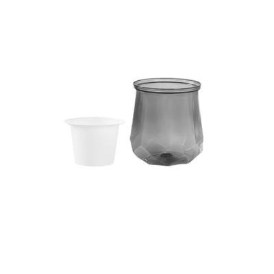Creatieve Zelfbewaterende Hydroponische Plantenpot Verwijderbare Transparante Mini Vetplantenpot Tafelvaas Plastic Bloempot
