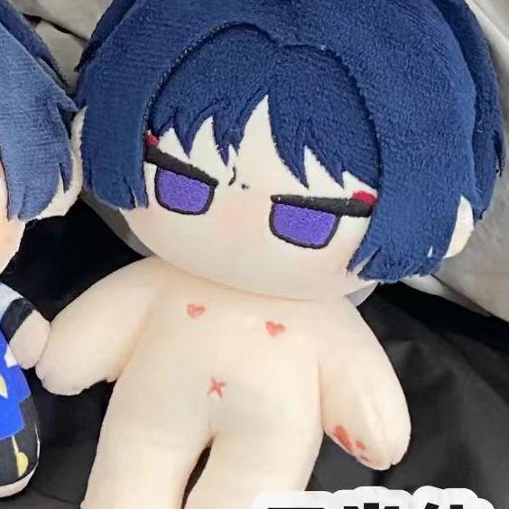 10Cm Mini Doll Game Genshin Impact Balladeer Wanderer Starfish Body Printed Doll Body Adorable Plush Pendant Key Chain Gifts