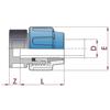 Raccord PE 20mm - CEPEX - Bouchon Polyéthylène - Compression - Eau Potable - PN16