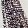 1String, Purple Natural Freshwater Pearl, Handmade Four-Leaf Clover Pearl Beads for Jewelry Making DIY Necklace Accessories, Mother's Day Gift 36cm