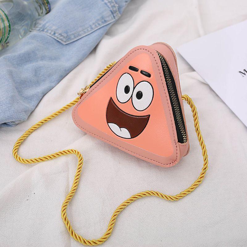 Niedliche Sponge Bob Pikachu Umhängetasche für Kleinkinder Leicht und wasserdicht