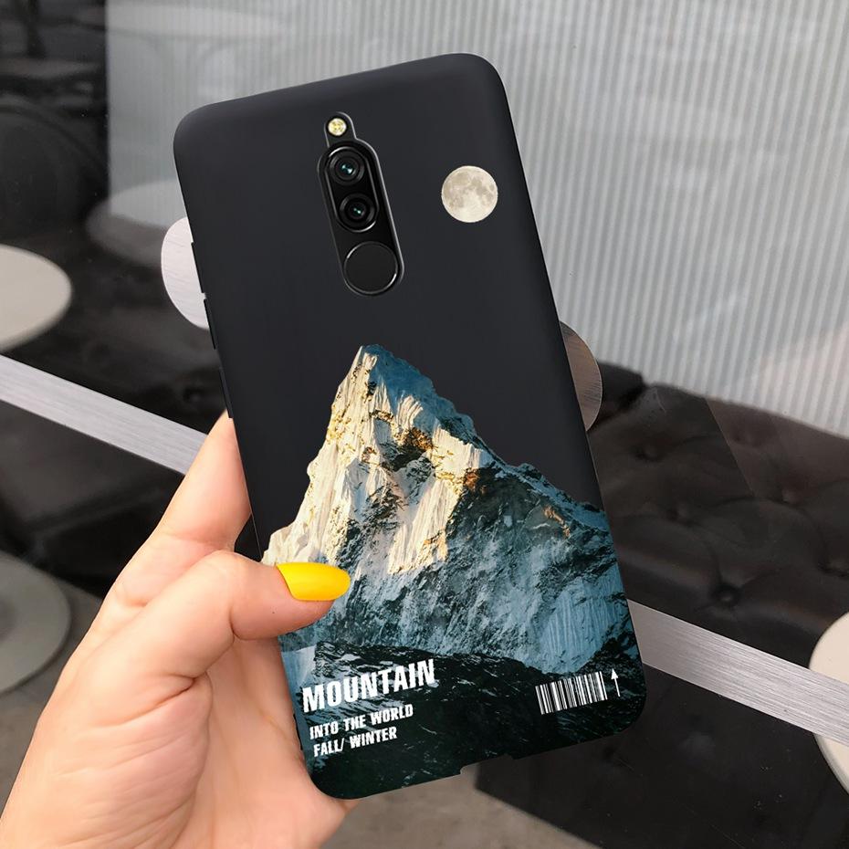 For Xiaomi Redmi 8 Case Redmi 8A Pro Fashion Pattern Jelly Silicone Phone Cases For Redmi8 8 A Pro Soft TPU Back Cover