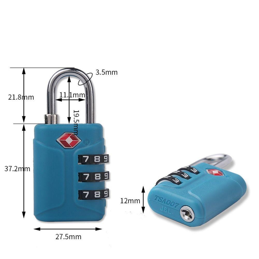 Anti-theft Customs Password Lock TSA Cabinet Locker New Suitcase Luggage Coded Lock Travel