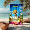 Personlig Strandhandduk i Ultramjukt Material med Tema Maya Hia, Perfekt för Poolen - Camping, Dykning - Perfekt Reseessentiel, Färgstark Strandhandduk.