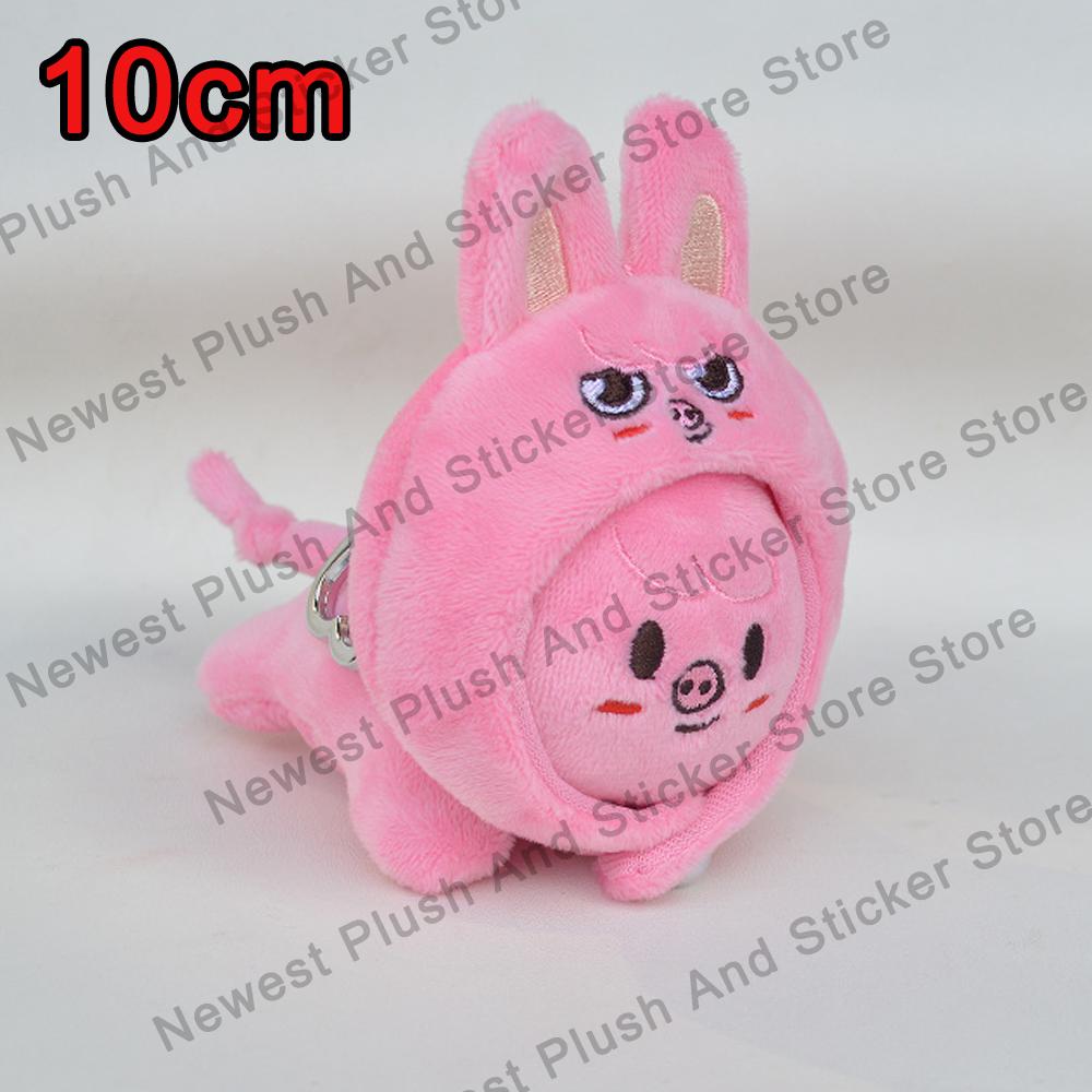 *45-50cm Plush Keychain Toy Wolfchan Keychain Kawaii Cartoon Stuffed Animal Plushie Doll Large Sleeping Pillow Gift