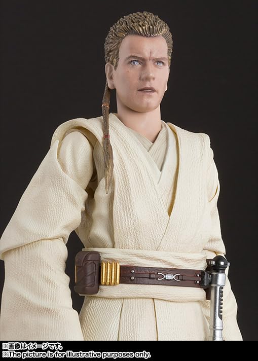 TAMASHII NATIONS STAR The Phantom Menace Kenobi 155mm PVC ABS Painted Action Figure S.H.Figuarts WARS Obi-Wan (Episode I) (Reissue) Approx. &