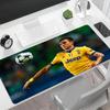 Juventus Player Action Gaming Mouse Pad Gamer Mousepad HD Print Desk Pad Non-Slip Rubber Bottom Computer Desk Office Decoration Accessory