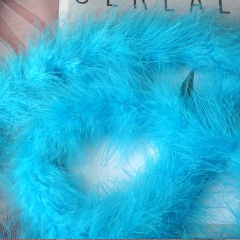 Full Fluff Strips, Turkey Hair, Plush Feather Strips, Headdress, Ornament, Decorative Feather Material, Clothing Accessories