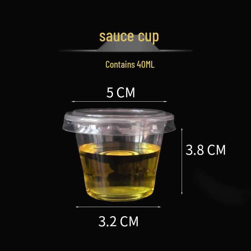 Mini Disposable Tasting Cups, 20-Pack: Ideal for Milk Tea, Jelly, Pudding, or Wine Tasting