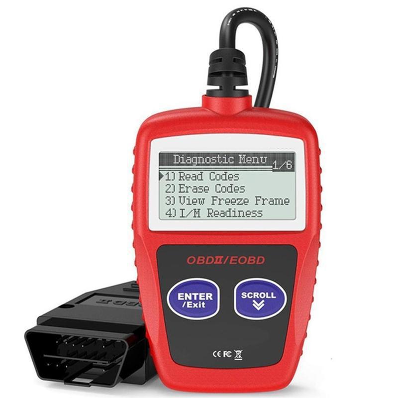 Automatic Scanner For Car Clearing Fault Code Reader OBD2 Check Engine Battery Tester Diagnostic Instrument Multi Languages