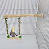 Mehrzweigiges Design Vogelständer für Sittiche, Wellensittiche und Nymphensittiche zum Krallenschleifen und für die Spielzeit Vogelkäfige