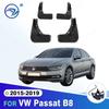 Car Accessories Mud Flaps Fender Flares Splash Guards Mudguards for VW Passat B8 2015 2016 2017 2018