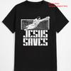 Jesus Saves Soccer Christian Goalkeeper T-Shirt S-5XL