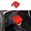 For Toyota Tundra 2022-2023 RED ABS Interior Gear Shift Knob Protect Cover Trim