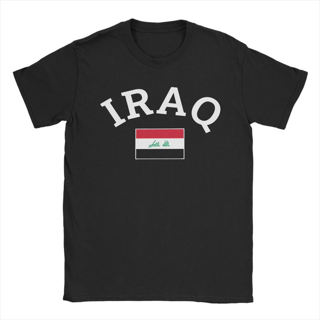 Vintage Iraq My Country Claw Nail TShirts Unisex Unisex O Neck Cotton T Shirt Short Sleeve Tee Shirt Gift Tops