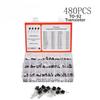 Silicon Transistor Kit 480 Units TO-92 Housing 24 NPN PNP Variants For Amplification Switching And Signal Processing