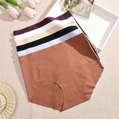 Sexy Seamless Panties Comfortable Soft Intimate Lady Panty Female Intimates Women's Lingerie Ice Silk Underpants Briefs