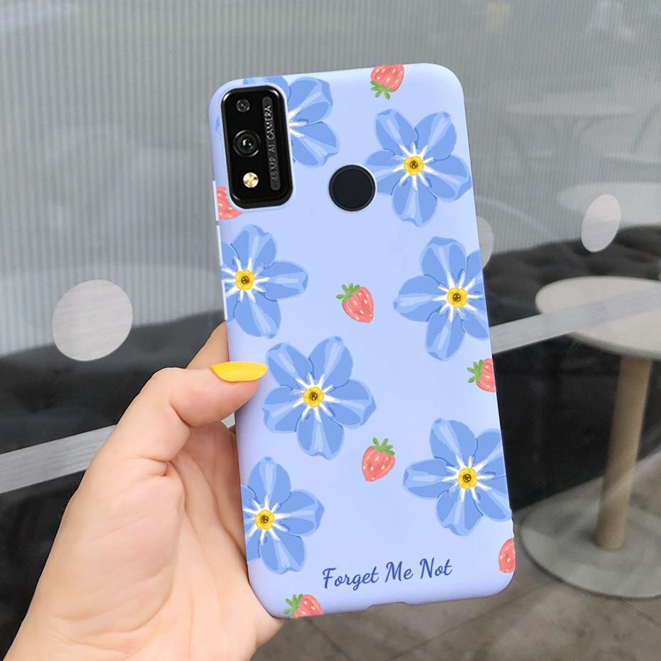 Für Honor 9X Lite JSN-L21 Handyhülle Honor 9X STK-LX1 Schöner Druck Macaron Silikon Weiche Hüllen Abdeckung Für Honor9X 9 X Lite