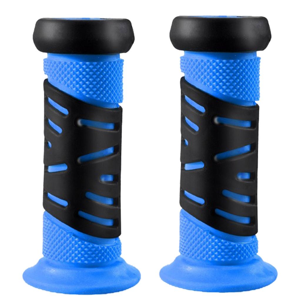 1Pair Antiskid Rubber Mountain Bicycles Handlebars Childrens Bikes Handlebars for Scooter, Balance Bikes, Foldings Bikes