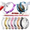 Slim 40mm 44mm Soft Electroplate TPU Watch Case For Samsung Galaxy Watch Active 2 Screen Protector