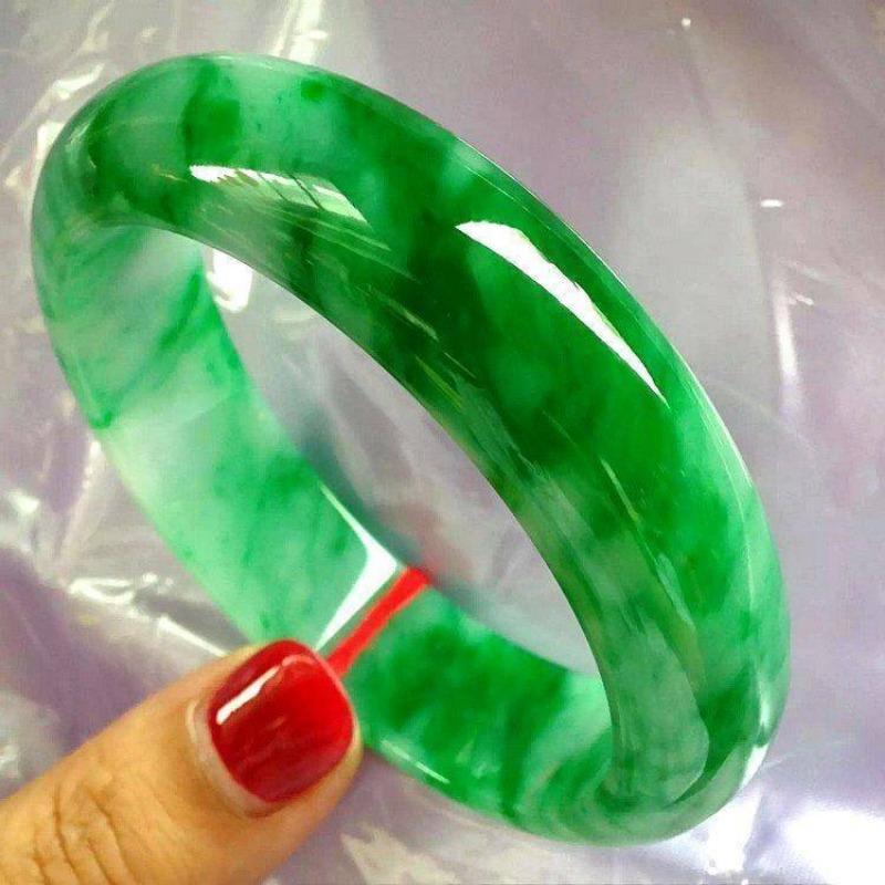 Seven Colored Bracelet Gobi Golden Silk Jade Chicken Blood Bracelet Mother's Day Gift with Gift Box