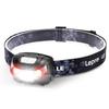 Lepro Wiederaufladbare 300lm LED Stirnlampe für Weißes Rotes LED-Licht Beleuchtung 3 Stunden Volle 37 Stunden Einstellbarer Strahl Perfekt für Outdoor und Stromausfälle