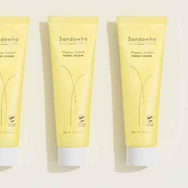 Crème pour les mains bio au citron Sandahwa, 50g, 1 pièce