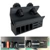 Memory Card Storage Box Monitor Mount Multi-Slots Space Saving 3D Printed USB Flash Drive Storage Card Organizer Case